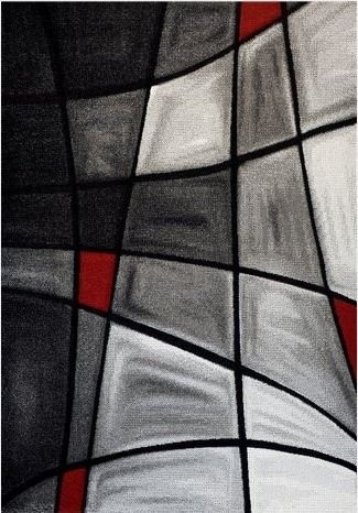 Merinos Vloerkleed Brilliance 659-930 GREY-RED