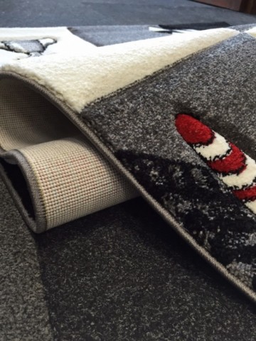 Merinos Vloerkleed Diamond Kids 21833 695-CREAM-GREY