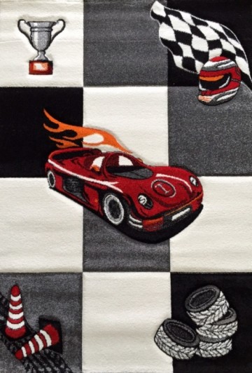 Merinos Vloerkleed Diamond Kids 21833 695-CREAM-GREY