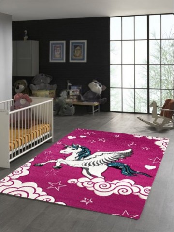 Merinos Vloerkleed Diamond Kids 640 17-FUCSIA
