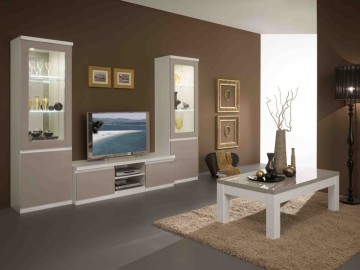 Roma Woonkamer Wit Beige