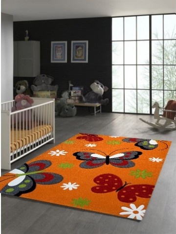 Merinos Vloerkleed Diamond Kids 772 121-ORANGE