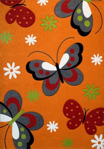 Merinos Vloerkleed Diamond Kids 772 121-ORANGE