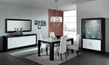 Modena Woonkamer Zwart Wit