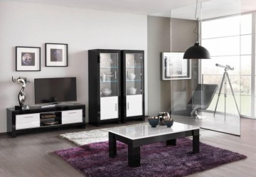 Modena Woonkamer Zwart Wit