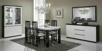 Roma Cromo Woonkamer Zwart Wit