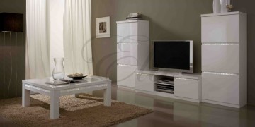 Roma Cromo Woonkamer Wit