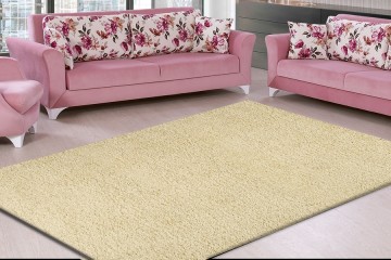 Merinos Vloerkleed Shaggy Plus 903 CREAM