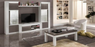 Venezia Woonkamer Wit Grijs