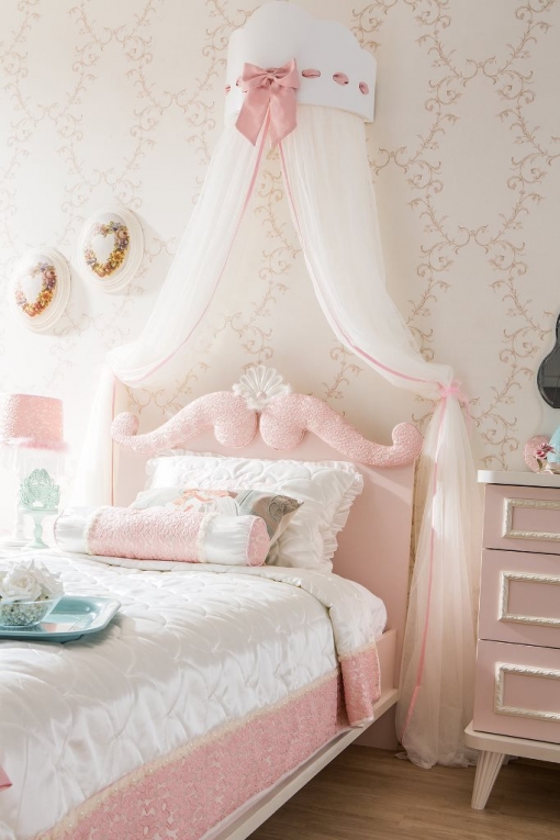 Tienerkamer rosa Tienerkamer rosa